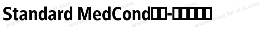 Standard MedCond字体字体转换
